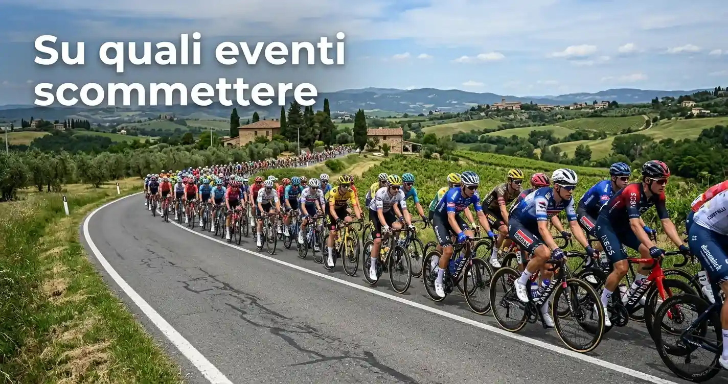 Su quali eventi scommettere nel ciclismo: Grandi Giri, Classiche Monumento e Mondiali